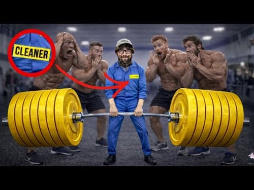 Cleaner DESTROYS bodybuilder With Unexpected Strength 💥| Anatoly GYM PRANK 1
