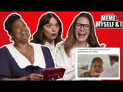 Aimee Lou Wood and The White Lotus Season 3 Cast React To White Lotus Memes