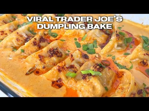 HOW TO MAKE THE VIRAL TRADER JOE'S DUMPLING BAKE!