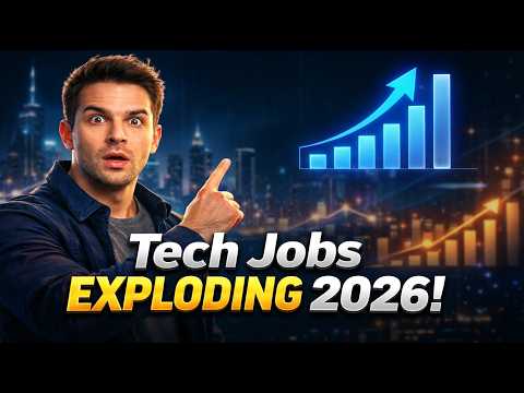 6 Tech Jobs That Will EXPLODE in 2026 (Massive Skill Shortage!)