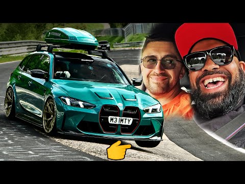1 Billion Horsepower M3 Touring Upsetting Supercars! // Nürburgring