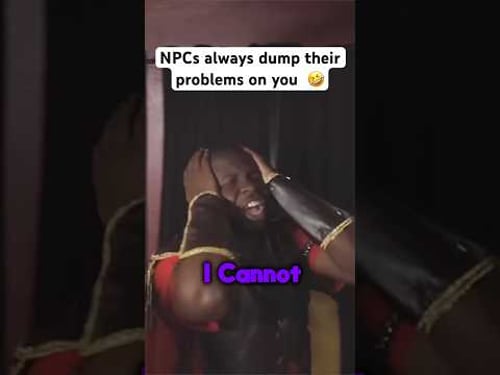 What would they do if you never talked to them? 😂 #shorts #videogames #gaming #funny