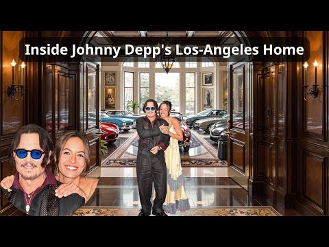 Johnny Depp's Los-Angeles Home | Partner, 2 Kids, Cars, Huge Net Worth 2025...Lifestyle