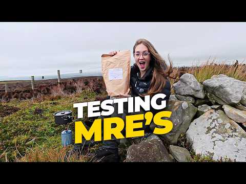 24 Hours Living on Military Rations in the Wild | MRE Survival Challenge