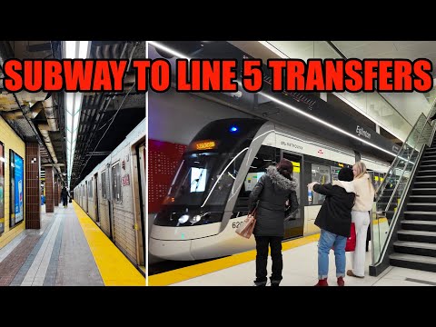 Toronto Line 5 Subway Transfers (Cedarvale, Eglinton & Kennedy)