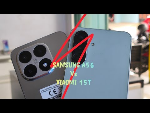 SAMSUNG atau XIAOMI?? #smartphone #gadget #comparation #samsunga56 #xiaomi15t #samsung #xiaomi