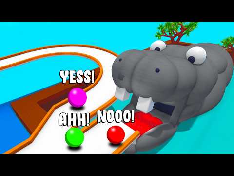 HIPPO MARBLE Race Destroys 99.22% of Marbles! - Marble World
