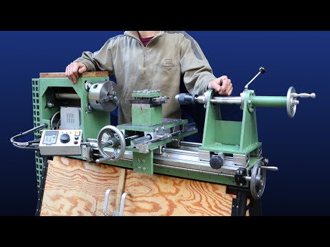 Homemade Lathe #4 | Installing the Chuck & making the first Chips!