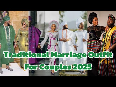 Traditional Marriage Outfit For Couples 2025
