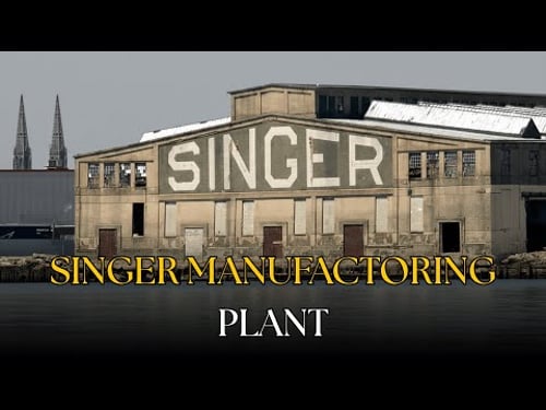 The Tragic Story of America's Sewing Empire: Singer Manufacturing Plant, Elizabeth