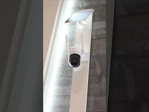 HUEVUE 4G LTE Security Camera. A Solar Powered Cellular Camera! #shorts #camera #solar