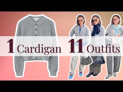 1 Cardigan = 11 Looks | Easy Styling Formulas That Always Work