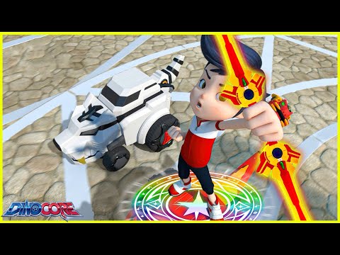 Dinocore Cartoon | The fire sword transforms | The Good Dinosaur | Kids Movies 2023