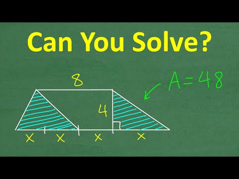 Can You Solve This Tricky Shaded Region Problem in a Trapezoid?
