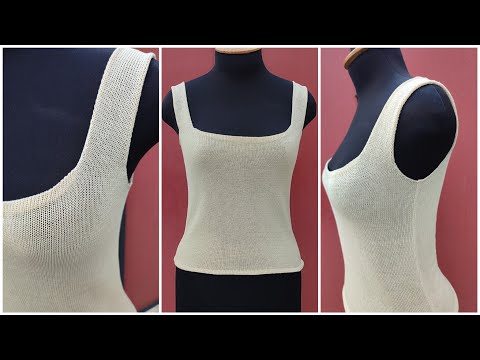 Tank Top on any knitting machine