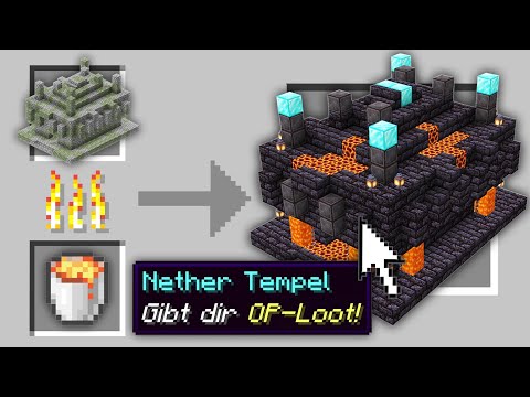 Minecraft, aber ich kann STRUKTUREN SCHMELZEN...