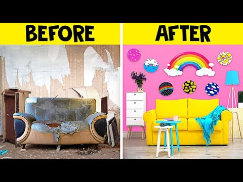 COOL VS. MESSY Bedroom! 🌈 DIY Decor Challenge! ✨ Slick Slime Sam’s Maker World