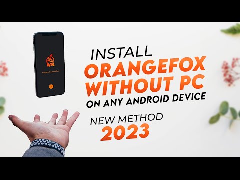 (No PC) Easiest Way to Install OrangeFox Recovery in any Android device 2023-24