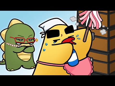 불편한 시어머니 공룡