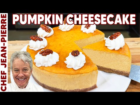 Pecan Pumpkin Cheesecake | Chef Jean-Pierre