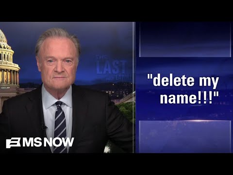 Lawrence: Trump Justice Department has Epstein survivors begging 'delete my name!'