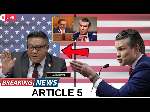 Salud Carbajal DESTROYS Hegseth With ONE Question — 17 Second NATO Silence Breaks Nomination LIVE