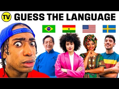 Match The Language To The Country