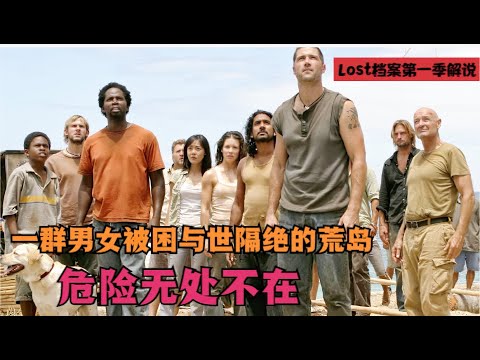 飞机坠毁在无人小岛,48人侥幸逃生,不料小岛上还隐藏着未知且极具威胁的生物!经典美剧《Lost档案》第一季解说!