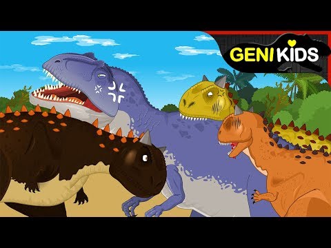 Carnotaurus vs. Giganotosaurus in the Cretaceous Period | Dinosaur World โ
GeniAdveture