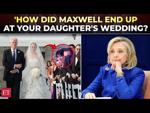 Hillary Clinton put on spot in Epstein probe over Ghislaine Maxwell’s presence at Chelsea’s wedding