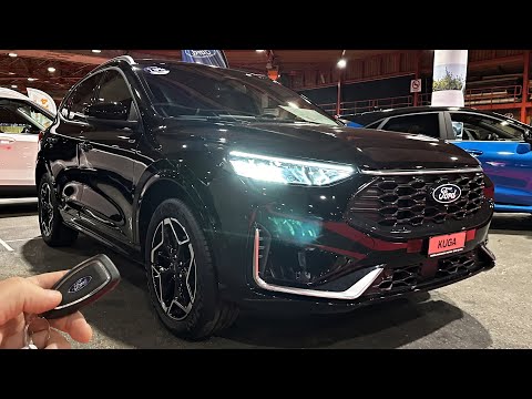 NEW Ford KUGA ST-Line X FACELIFT 2024 (HYBRID 183HP 4WD) | Visual Review