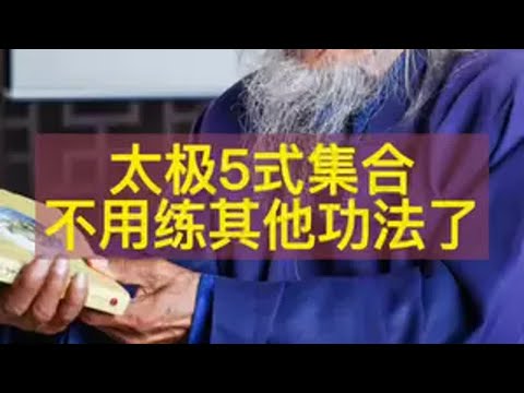 这五套功法练习完,别练其他的了 道家秘传太极功五式国学文化 养生 道家文化 中华文化 运动