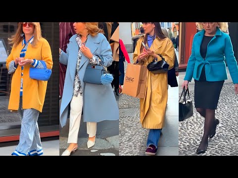 ITALIAN FASHION APRIL 2025 | MILAN STREET STYLE || LUXURY OUTFITS TRENDS
