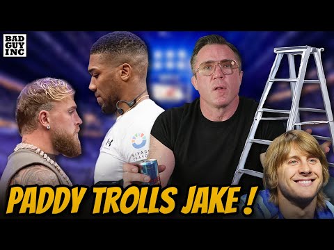 Paddy Pimblett Trolls Jake Paul… and He’s Actually Right