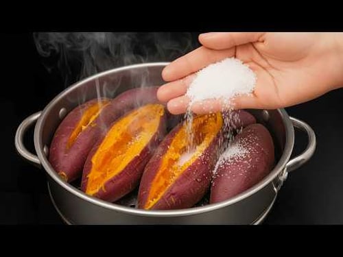 Donโt boil sweet potatoes anymore - This is a 5 star hotel secret