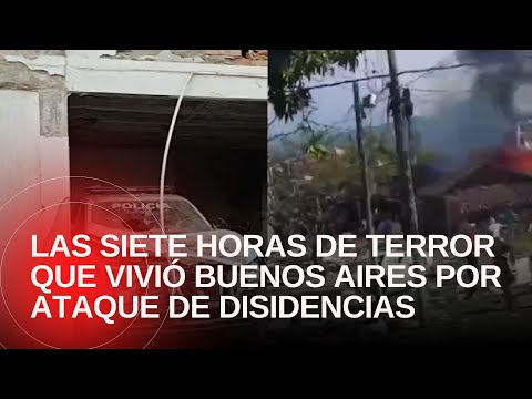 Así fueron las siete horas de terror en Buenos Aires, Cauca por ataque de disidencias de las Farc