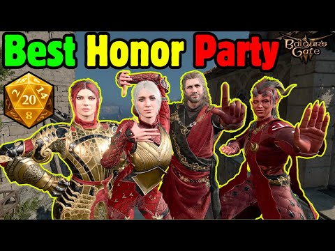 BEST HONOR MODE PARTY BUILD in Baldur's Gate 3