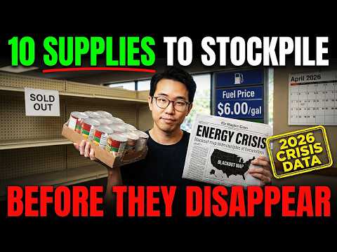 10 SUPPLIES To Stockpile RIGHT NOW Before They DISAPPEAR In Today's ENERGY CRISIS!