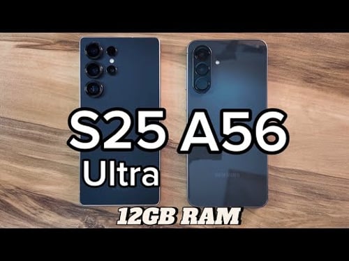 Samsung Galaxy S25 Ultra vs Samsung Galaxy A56 - 12GB RAM
