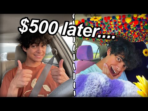 giving my car a MAKEOVER 🦋