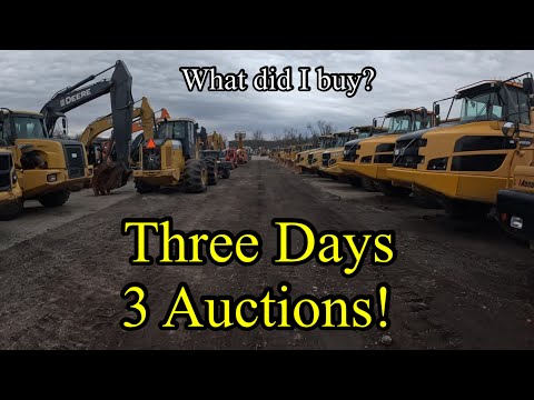 1000s of pieces sold in an epic multi state auction run! What did I buy at three different auctions!