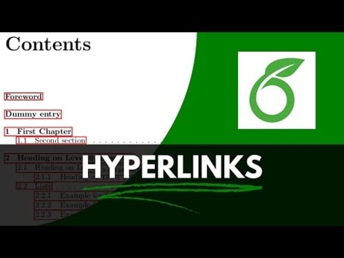 How to hyperlink references in LaTeX