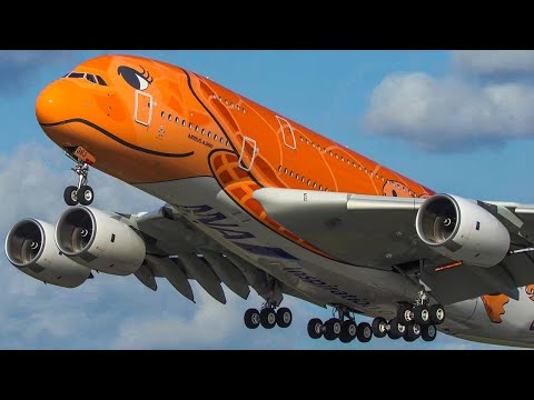 Big Planes Landing and Takeoff Video