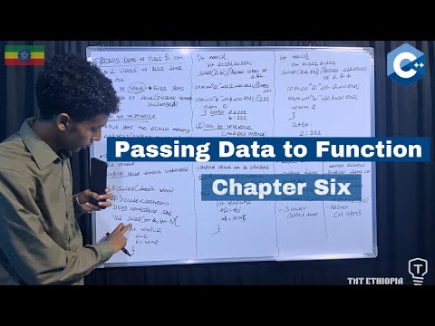 Passing Data to Function | C++ Chapter Six | በአማርኛ