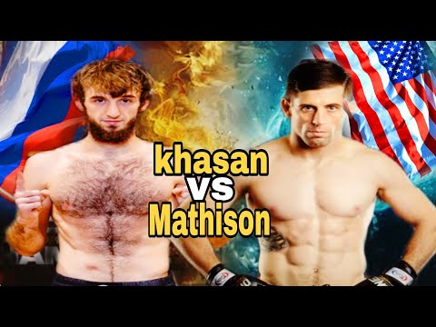 Tyler Mathison vs khasan Magomedsharipov fight highlights #ufcgalaxy2.0