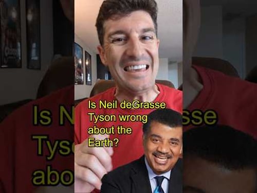 Is Neil deGrasse Tyson wrong about the earth?
