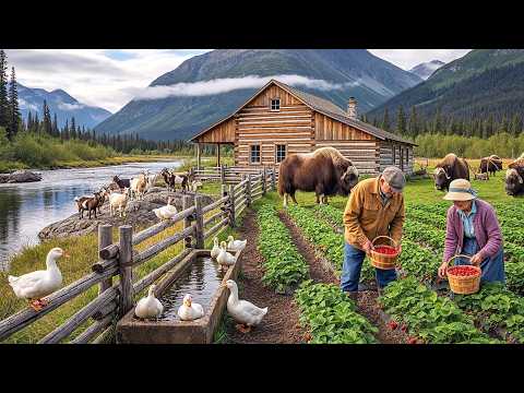 Fruit And Vegetable Harvesting In Fields And Farms, Poultry And Livestock Farming - Relaxing Farm