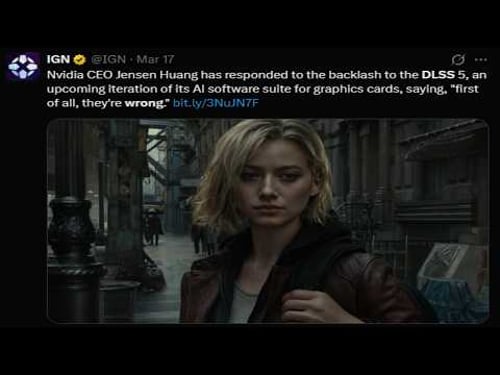 Nvidia DLSS 5 Drama Keeps Getting Crazier