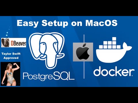 How to Set Up a PostgreSQL Database in Docker in macOS