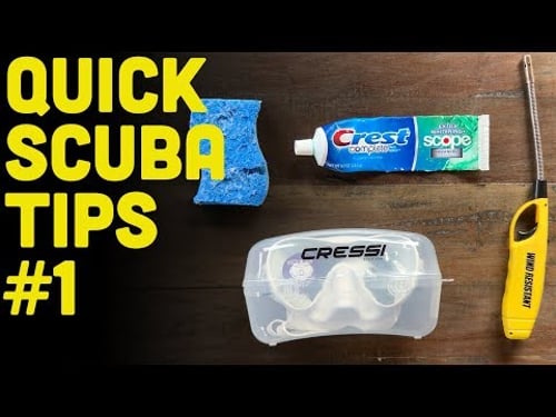 How To Prep A New Mask for Scuba Diving
